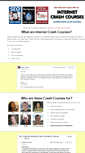 Mobile Screenshot of internetcrashcourses.com